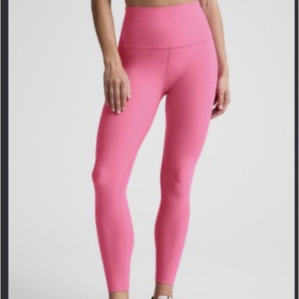 Beyond Yoga Size S Space Dye Pink Leggings